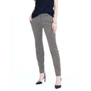 Banana Republic Ryan Ankle Gray and Black Pant